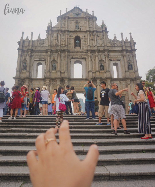 jalan jalan ke Macau, Ruins of St Paul’s